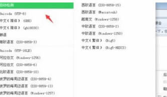 百度浏览器打开后为什么出现乱码?指定编码选项处理