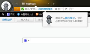 猎豹浏览器新建隐私窗口运用向导   猎豹浏览器设置无痕浏览模式