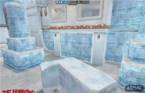 《CF》地图冰雪圣殿怎么打