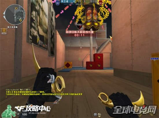 CF地图新年广场常规点位 CF地图新年广场常规点位