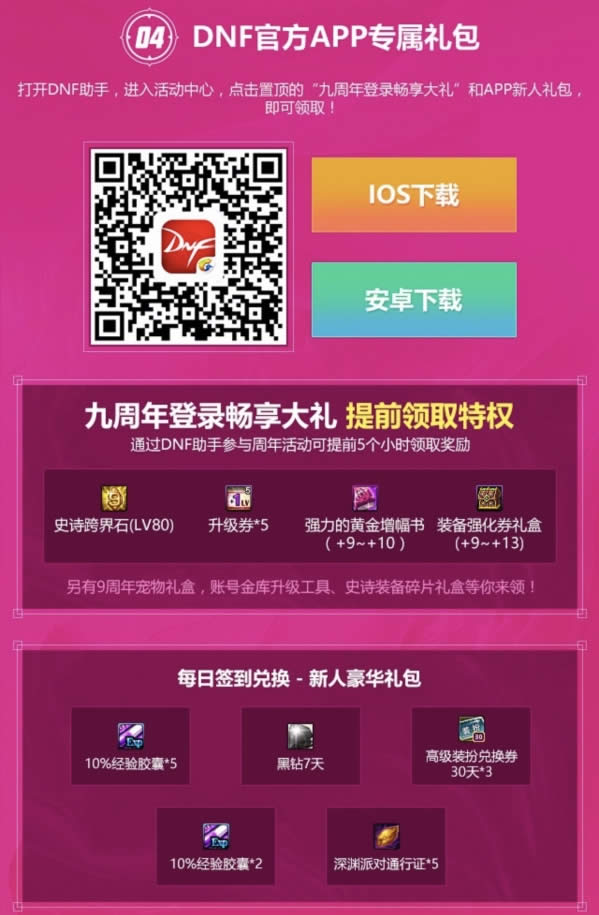 dnf9周年狂欢活动网址 dnf9周年的狂欢礼包领取地址 dnf9周年狂欢活动网址 dnf9周年的狂欢礼包领取地址