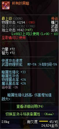 dnf90级圣职者传说武器大全 dnf90级圣职者传说武器属性介绍