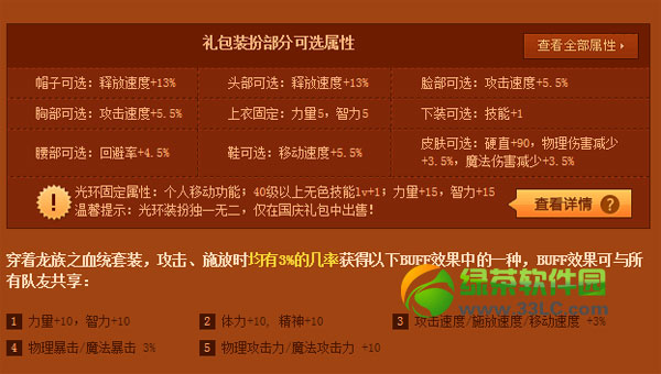 DNF国庆节礼包2013图片:价格+称号+宝珠+套装属性