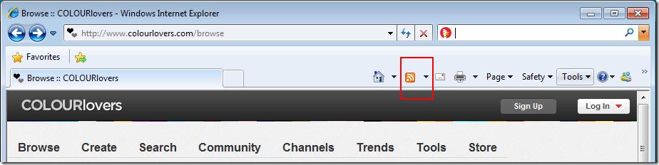 IE9д“RSSԴ” 