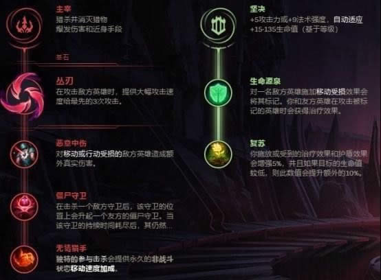 lol新符文丛刃适合谁 丛刃的用法以及适配玩法