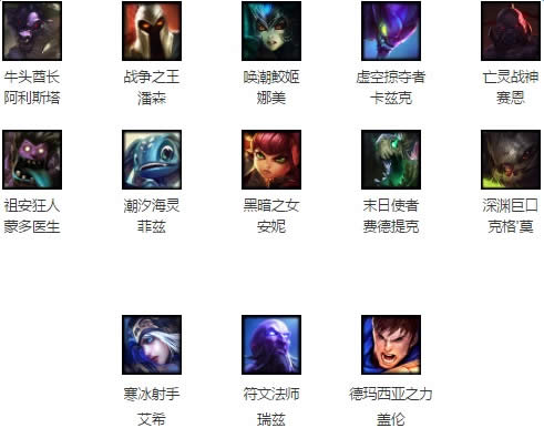 lol8月19日周免英雄更新2020 lol周免英雄查询8.19