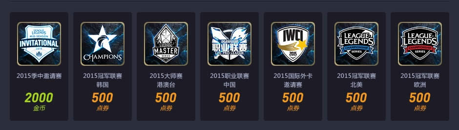 LOL季中邀请赛系列头像 限时销售金币在哪领
