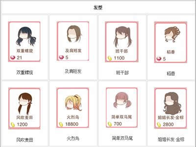 暖暖环游世界发型图鉴大全