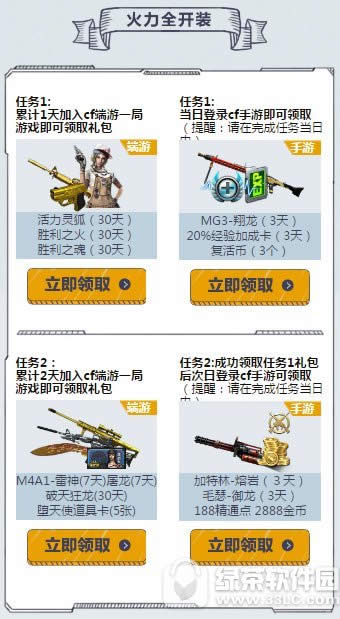 cf火线厘米记忆录活动地址 那些年我们一起打过的枪3