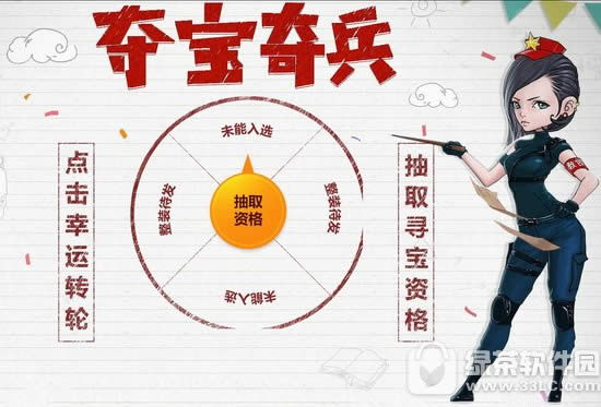 cf3月夺宝奇兵活动网址 2017cf3月幸运玩家抽寻宝资格