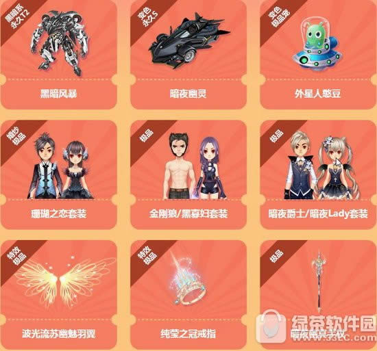 qq飞车狂欢万能券多少钱 狂欢万能券有什么奖励2
