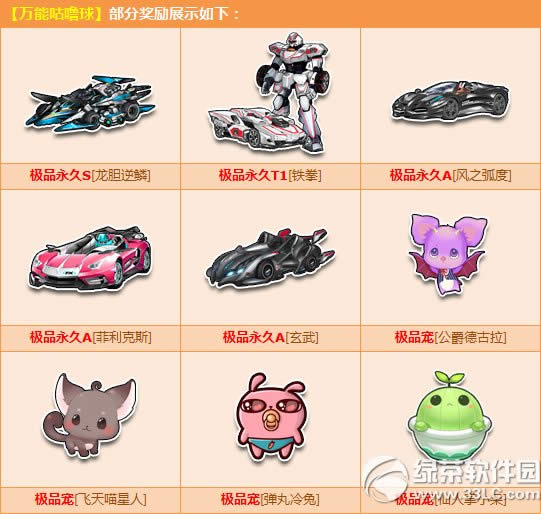 qq飞车万能咕噜球3月5日更新内容 2Q币赢永久铁拳