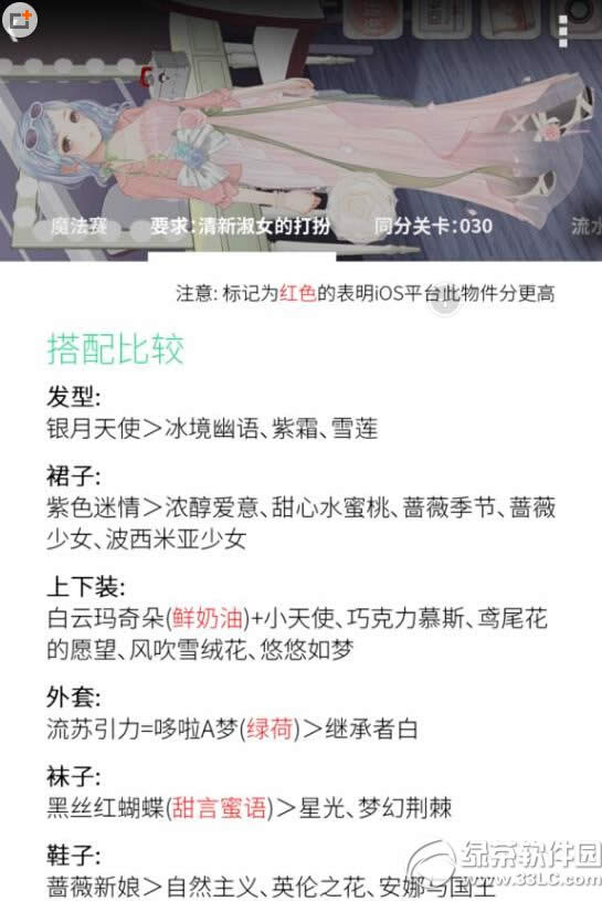 暖暖环游世界魔法赛清新淑女的打扮通关搭配攻略