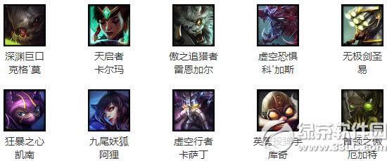 lol2月12日周免英雄 2020lol2.12周免英雄列表