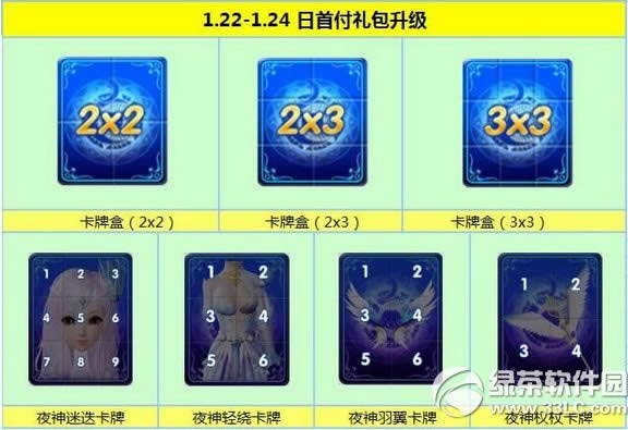 炫舞时代日首付礼包升级 夜神系列卡牌碎片等你来拿1