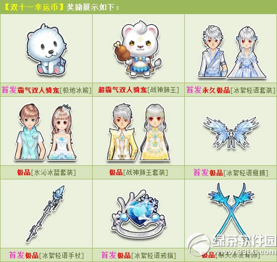 qq飞车双11幸运币多少钱 qq飞车双11幸运币有什么