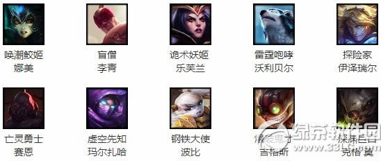 lol10月9日周免英雄 2020lol10.9周免英雄