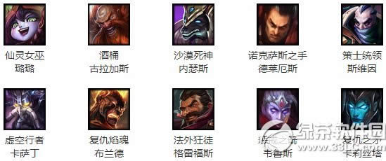 lol7月24日周免 2020lol7.24周免英雄