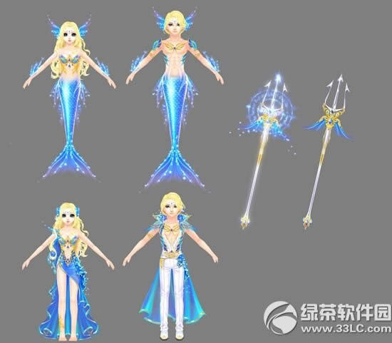 qq炫舞美人鱼系列非卖多少钱 美人鱼系列非卖图片欣赏1