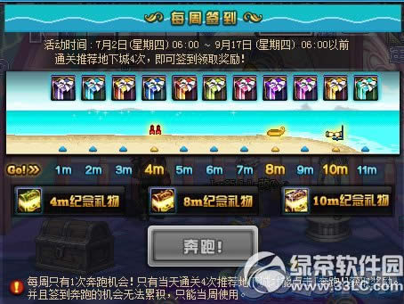 dnf签到奔跑之玩转地下城活动 通关推荐地下城签到得好礼
