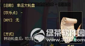 dnf幸运大轮盘活动 转动轮盘得多种buff1