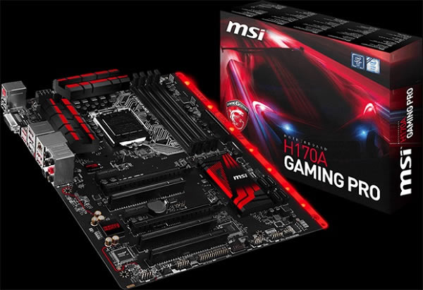 H170和B150系列Skylake游戏主板新品