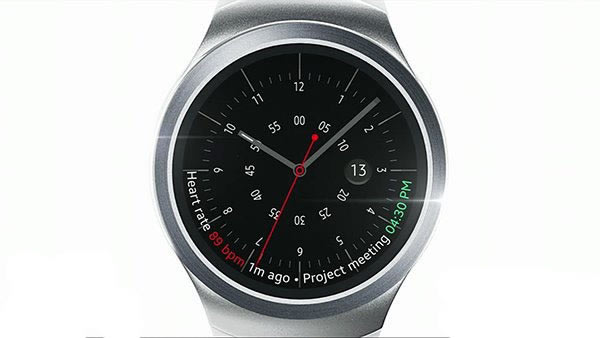 三星最新智能表Gear S2图一