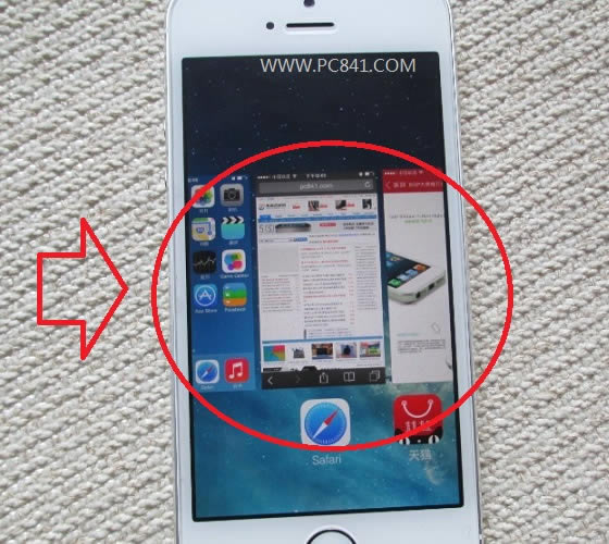 iOS 7多任务管理界面