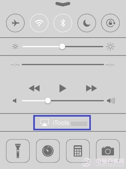 ios7 airplay在哪