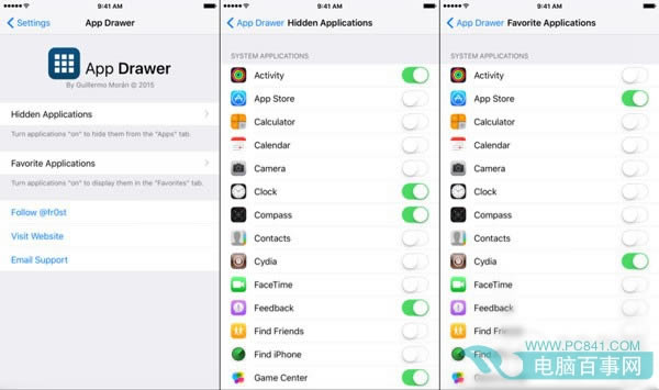 iOS9ԽAppDraweriPhone鰲׿Ӧó