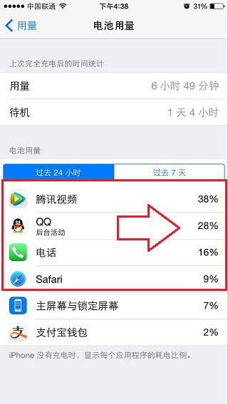 限制iPhone耗电应用