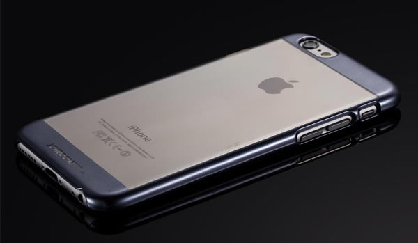 灰色iPhone6透明边框保护壳图片