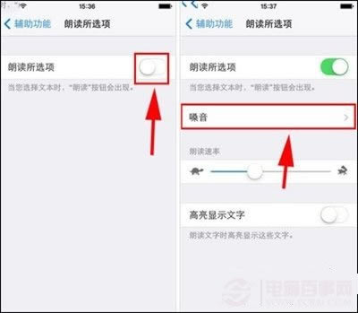 iPhone 5S朗读文字如何设置?苹果5S朗读文字设置指南