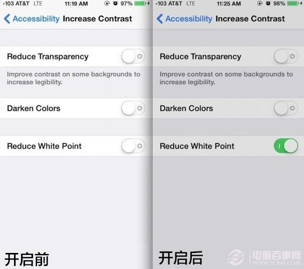iOS 7.1怎么打开护眼模式? iOS 7.1设置护眼模式方法
