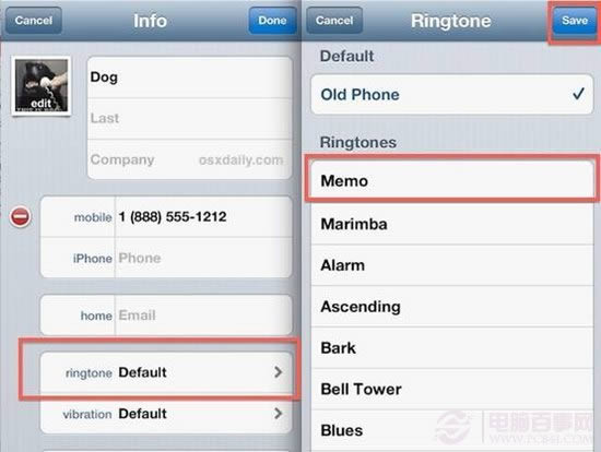 iPhone语音记录转换成铃声教程