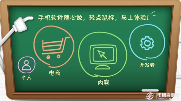 不用编程 简单制作手机app应用