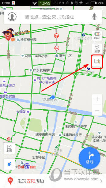 手机百度地图主页