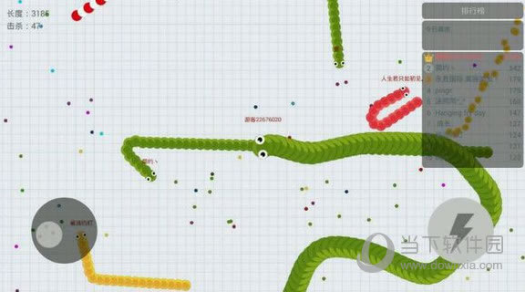 贪吃蛇大作战转圈截图