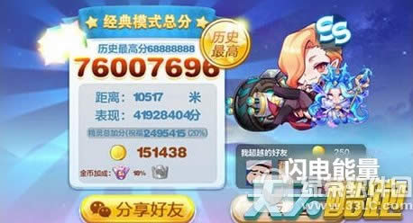 天天酷跑闪电能量值不值得入手 闪电能量搭配推荐2