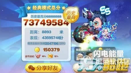 天天酷跑闪电能量值不值得入手 闪电能量搭配推荐3
