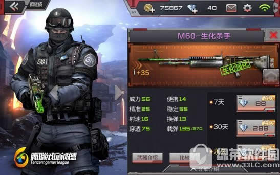 穿越火线生化杀手m60多少钱 生化杀手m60值不值得入手2