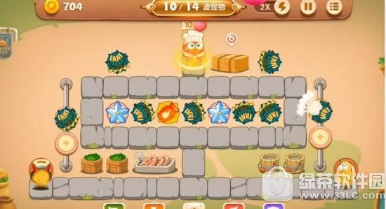 保卫萝卜3集市第17视频攻略 保卫萝卜3集市17关金萝卜通关技巧2