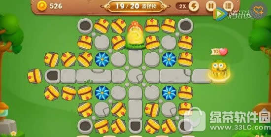 保卫萝卜3公园39关怎么过 保卫萝卜3公园第39金萝卜视频3