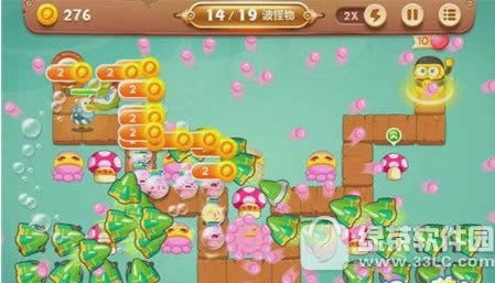 保卫萝卜3码头第44关怎么过 码头44关视频通关攻略4