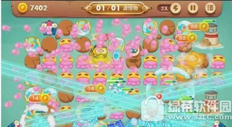 保卫萝卜3码头第45关怎么过 码头45关金萝卜视频攻略4