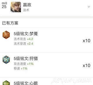 嬴政加强后最强出装