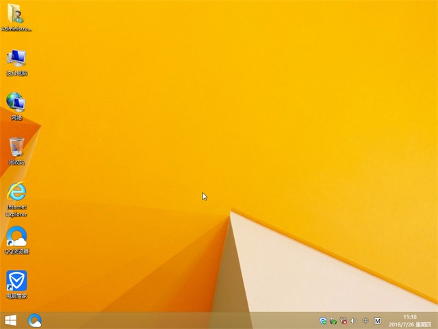 雨林木风Ghost Win8.1 64位 快速纯净版v201808(免激活)