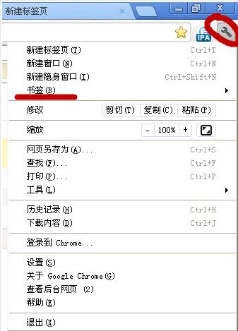 点击查看大图 谷歌浏览器添加书签步骤
